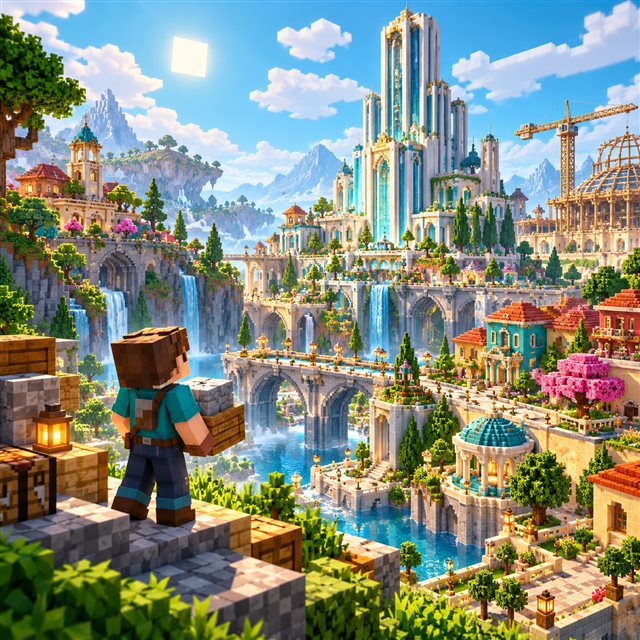 Ville créative Minecraft